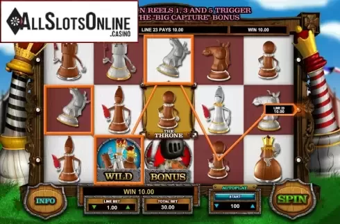 Screen9. Queen of Thrones from Leander Games