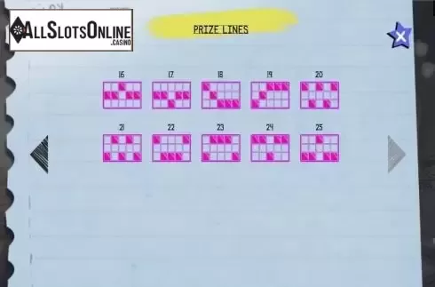 Paytable 2