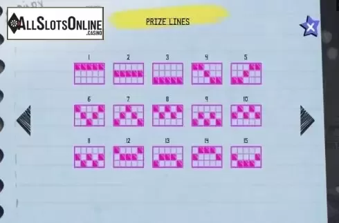Paytable 1