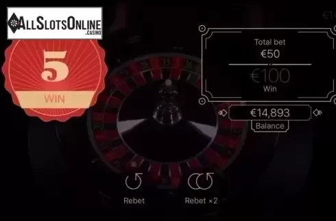 Game Screen. Roulette Live Casino (NetEnt) from NetEnt