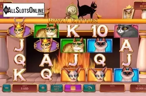 Free Spins Gameplay Screen