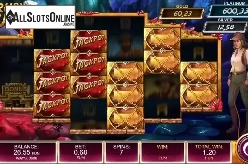 Free Spins Reels. Ruby Hunter from Kalamba Games