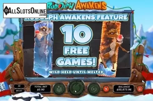 Free Spins 1. Rudolph Awakens from RTG