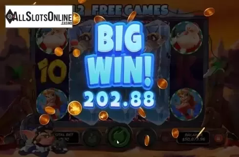 Big Win. Rudolph Awakens from RTG