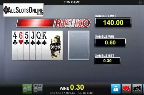 Risk game screen