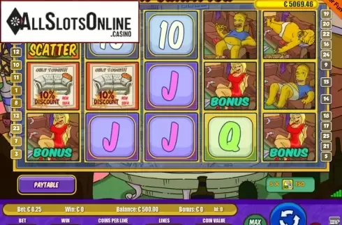 Screen2. Sofa Champion from Portomaso Gaming