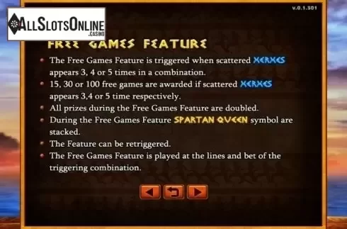 Game Rules. Spartans (GMW) from GMW