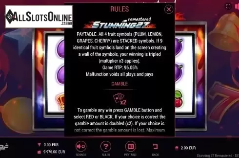 Game rules 2