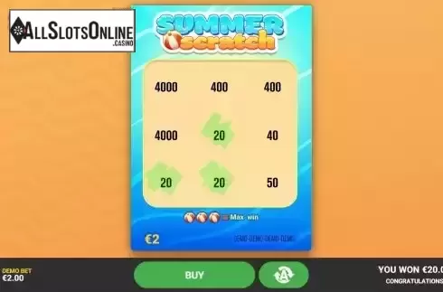 Win screen
