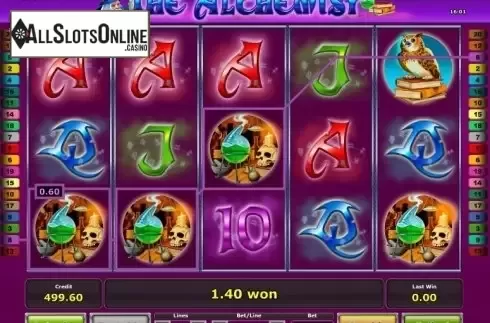 Win. The Alchemist (Green Tube) from Greentube