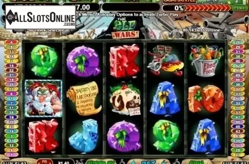 Reel Screen. The Elf Wars from RTG