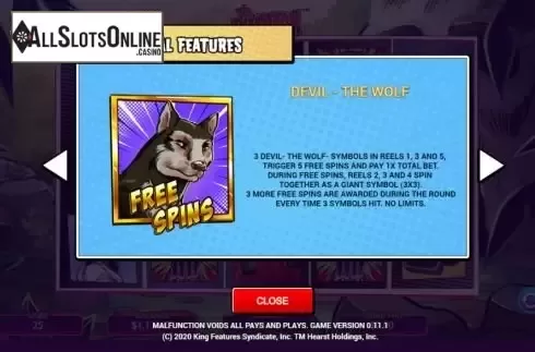 FS Feature screen