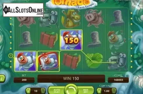 Screen5. Tornado: Farm Escape from NetEnt