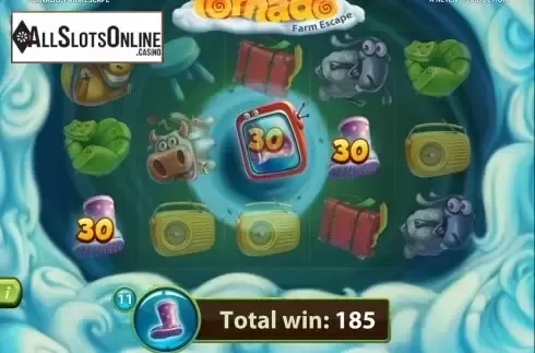 Screen2. Tornado: Farm Escape from NetEnt