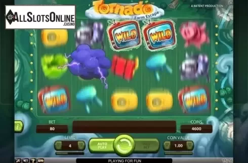 Screen4. Tornado: Farm Escape from NetEnt