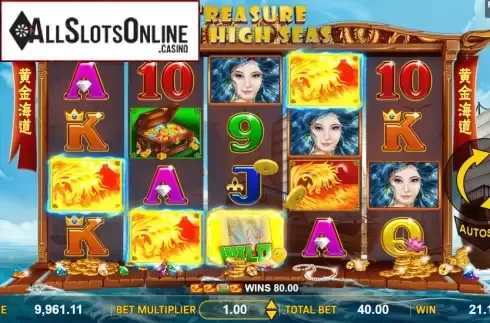 Win Screen 2. Treasure on High Seas from Aspect Gaming