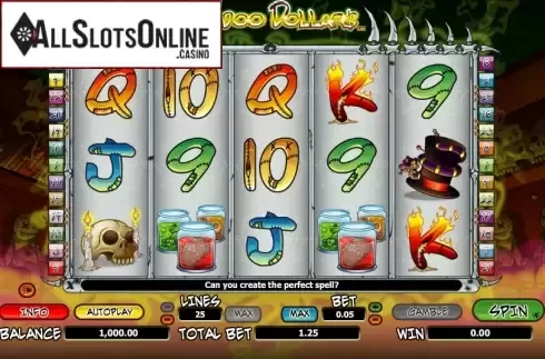 Screen9. Voodoo Dollars from NextGen