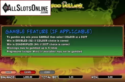 Screen8. Voodoo Dollars from NextGen