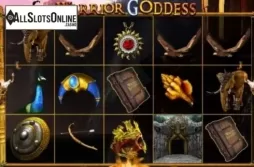 Game Workflow screen. Warrior Goddess from Bwin.Party