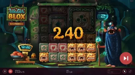 Waterblox Gigablox slot screenshot 6