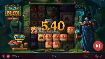 Waterblox Gigablox slot screenshot 7