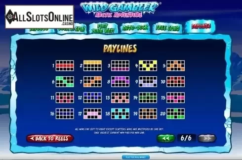 Screen7. Wild Gambler - Arctic Adventures from Ash Gaming