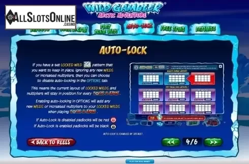 Screen5. Wild Gambler - Arctic Adventures from Ash Gaming