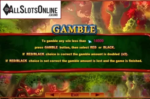 Screen5. Wonder Tree from EGT