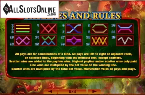 Screen7. Wonder Tree from EGT