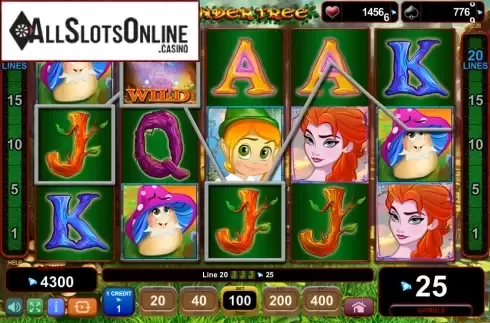 Screen9. Wonder Tree from EGT