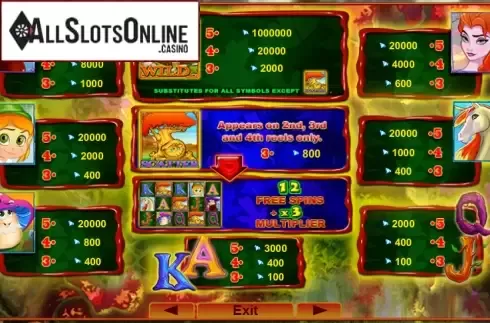 Screen3. Wonder Tree from EGT