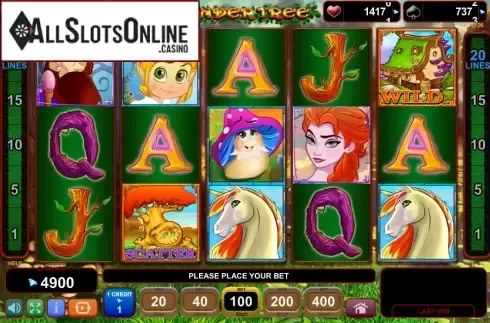 Screen8. Wonder Tree from EGT