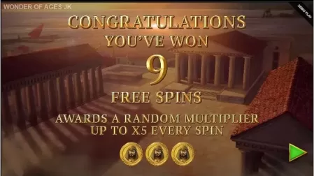 Wonder of Ages slot screenshot 4