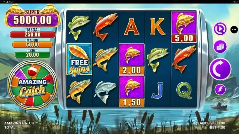 Amazing Catch slot screenshot 1