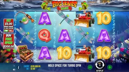 Big Bass Christmas Bash slot screenshot 1