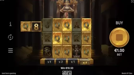 Book of Cleo slot screenshot 5
