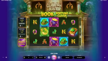 Book of Fortune Clover slot screenshot 1