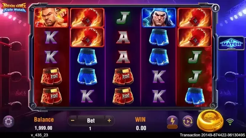 Boxing King Title Match slot screenshot 1
