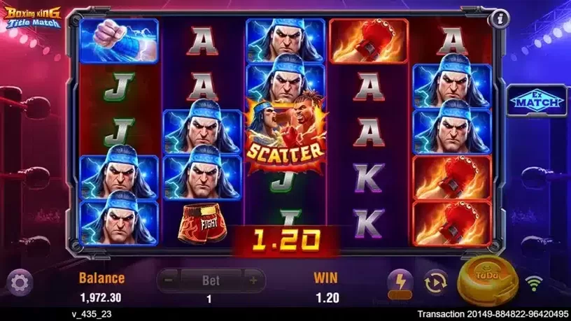 Boxing King Title Match slot screenshot 4