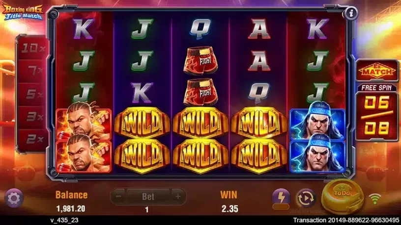 Boxing King Title Match slot screenshot 5