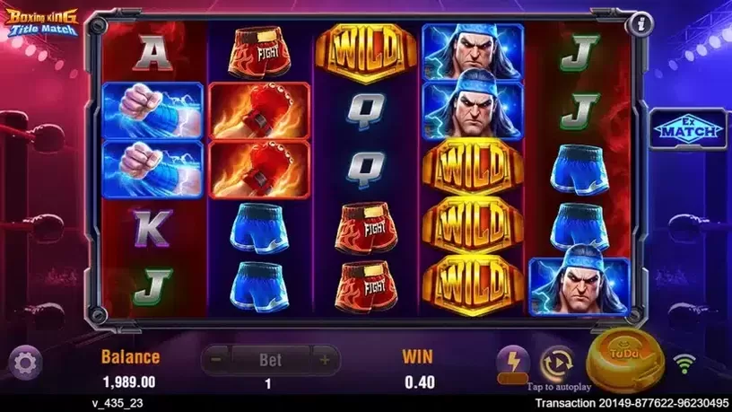 Boxing King Title Match slot screenshot 2