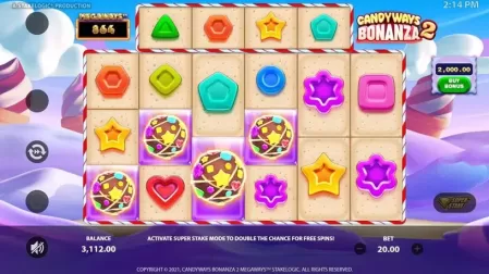 Candyways Bonanza 2 Megaways slot screenshot 3