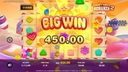 Candyways Bonanza 2 Megaways slot screenshot 6