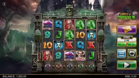 Castle of Terror 2 slot screenshot 1