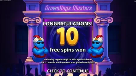 Crownlings Clusters slot screenshot 3