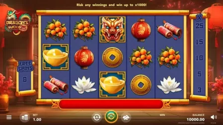 Dragon's Lucky 25 slot screenshot 1