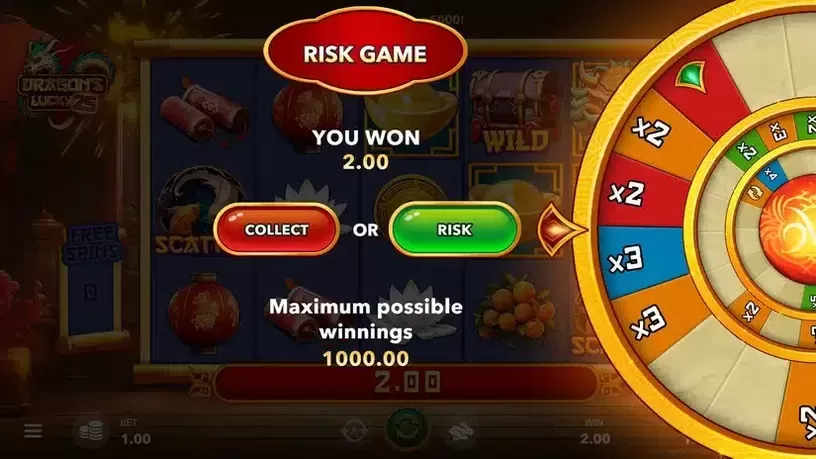 Dragon's Lucky 25 slot screenshot 3