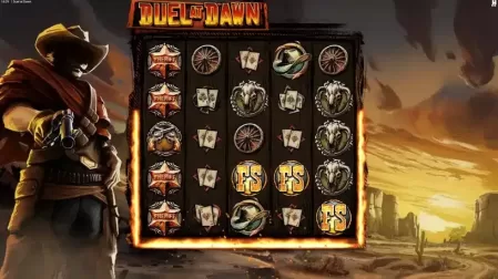 Duel At Dawn slot screenshot 1
