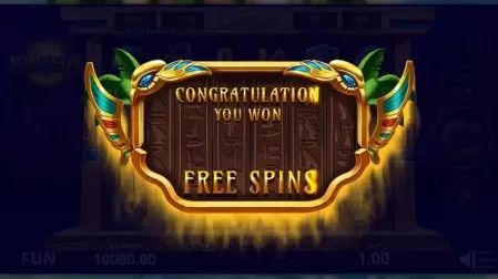 Egypt's Sun slot screenshot 2