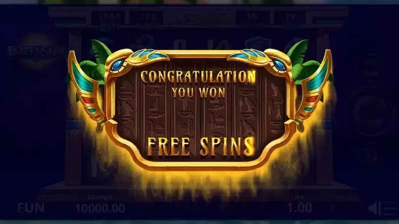 Egypt's Sun slot screenshot 2